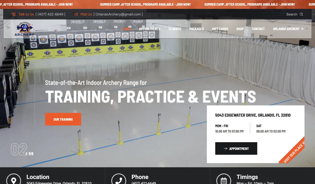 orlandoarcheryacademy.com